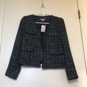 NWT Pleione Tweed Style Blazer sz S